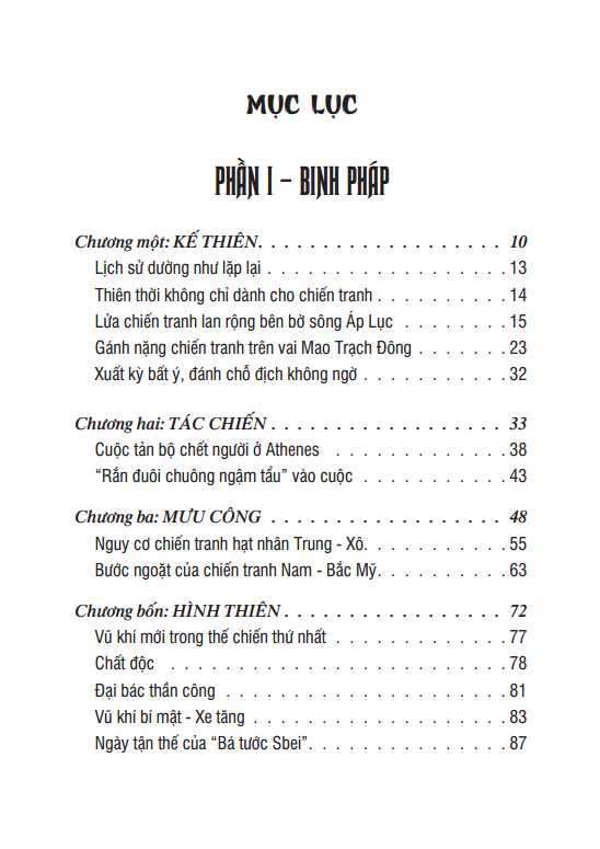 tôn tử binh pháp và 36 kế - bìa cứng