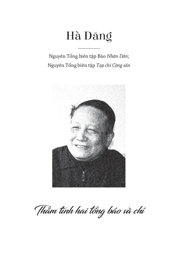 tổng biên tập - chuyện người trong cuộc