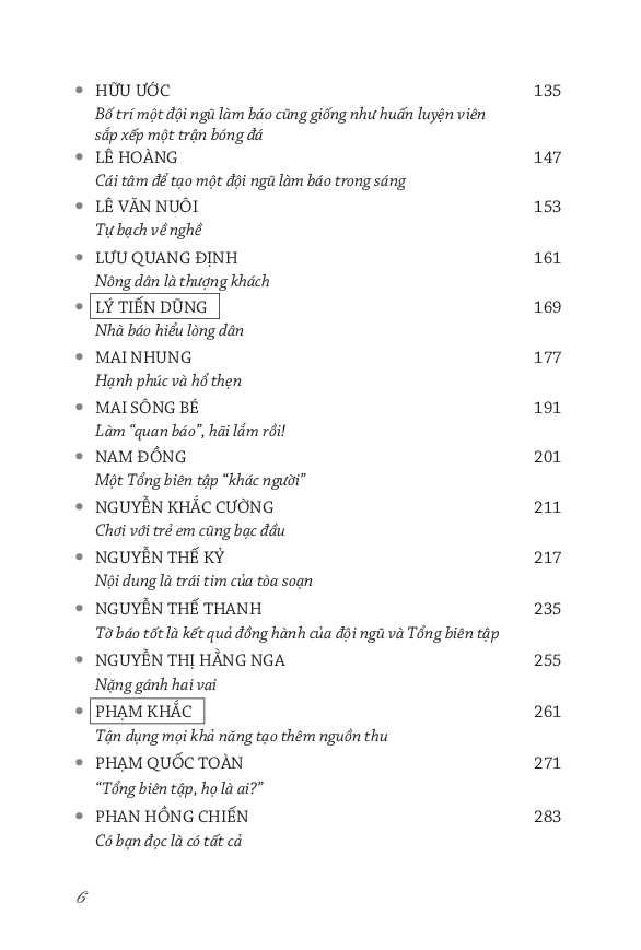 tổng biên tập - chuyện người trong cuộc