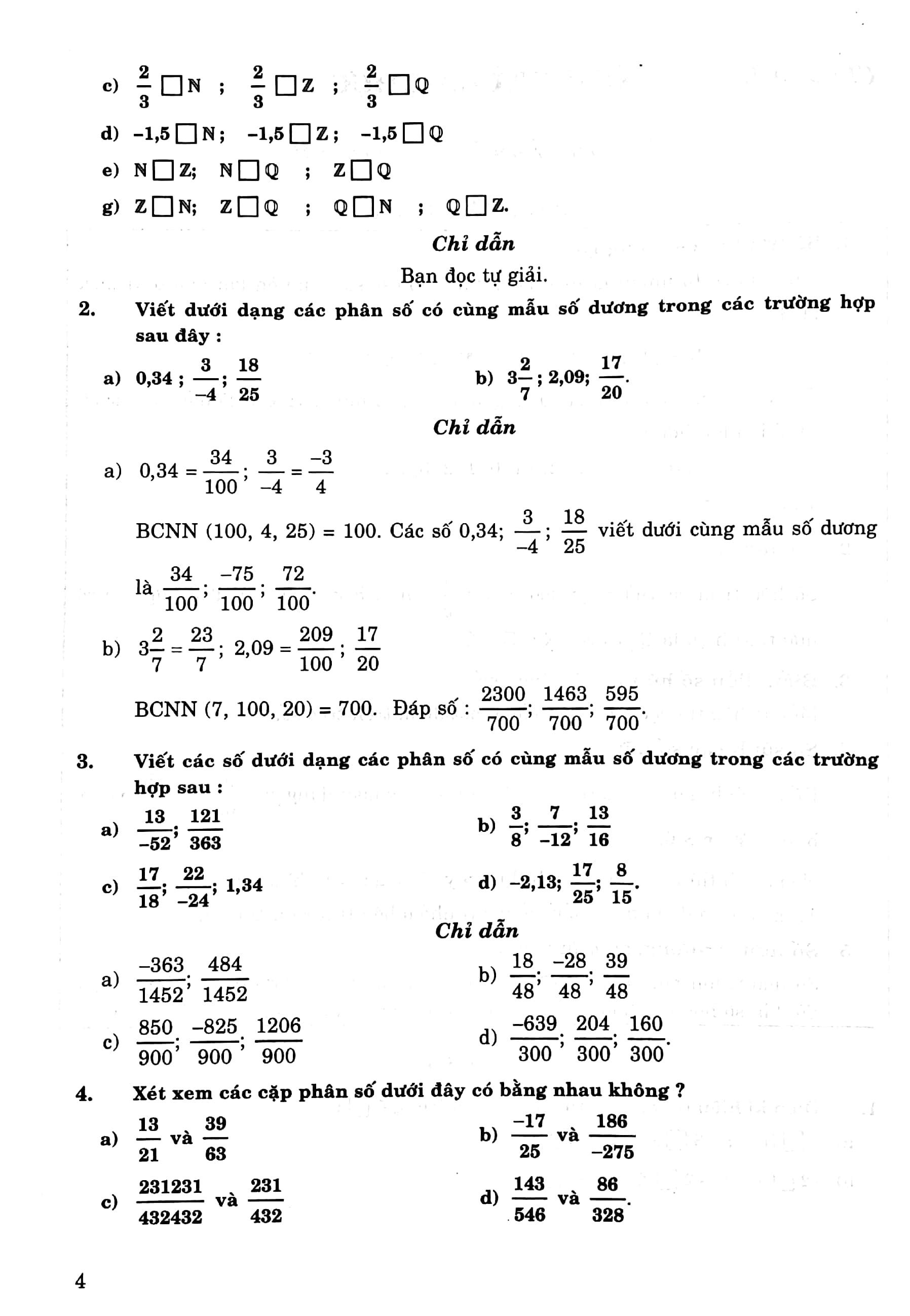 tổng hợp các bài toán phổ dụng đại số 7