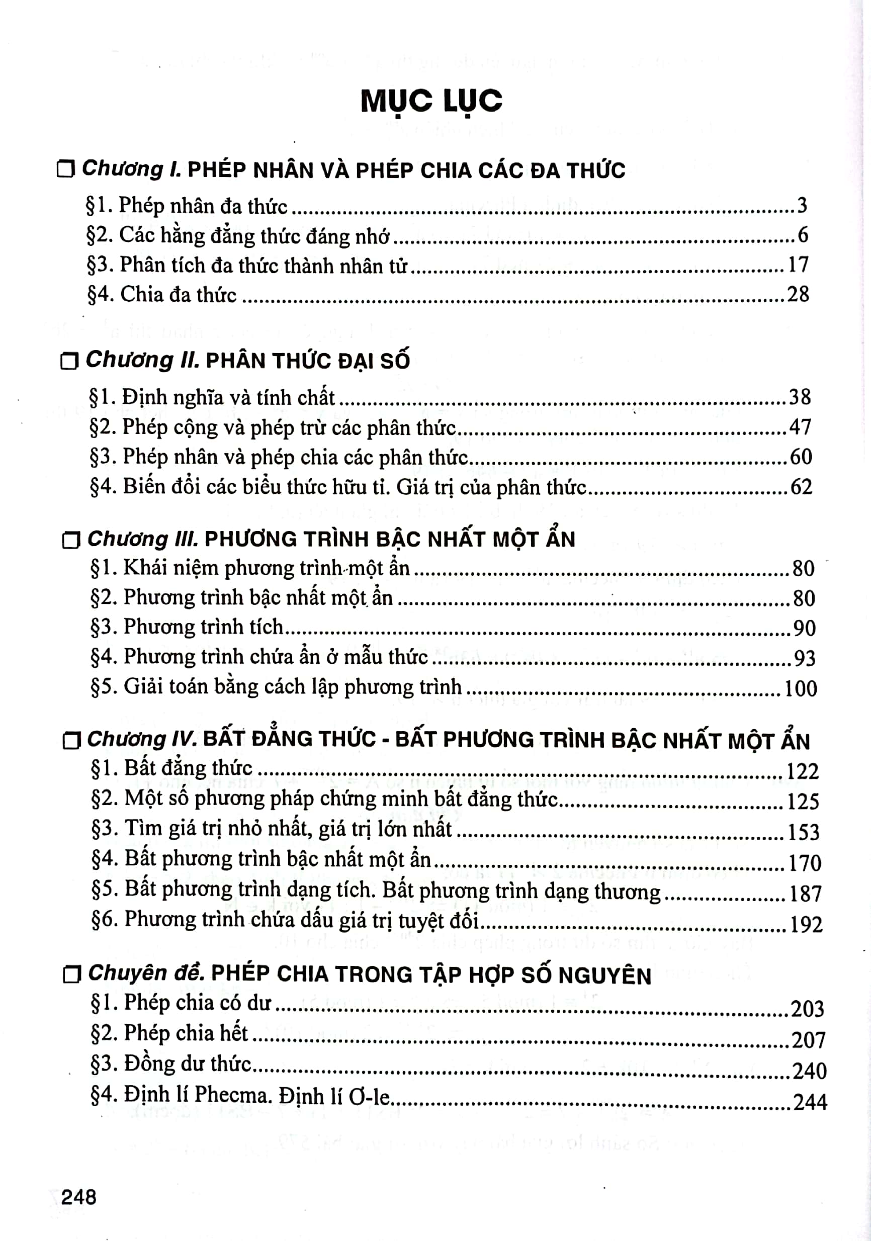 tổng hợp các bài toán phổ dụng đại số 8 (dùng chung cho các bộ sgk hiện hành)