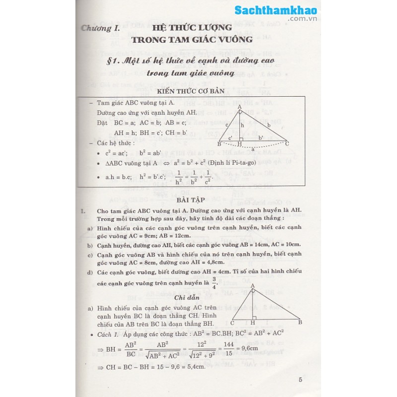 tổng hợp các bài toán phổ dụng hình học
