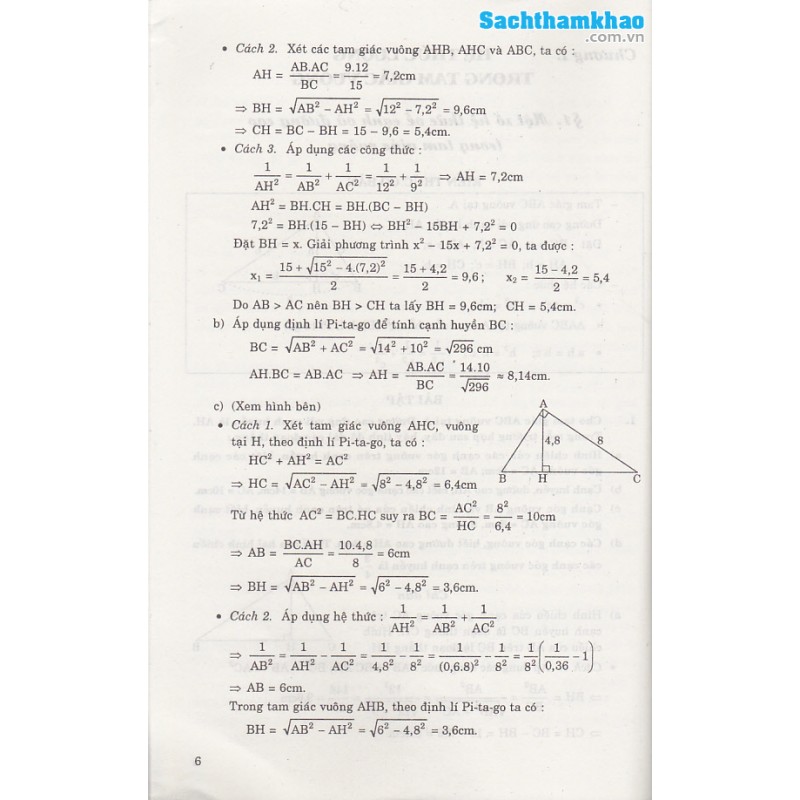 tổng hợp các bài toán phổ dụng hình học