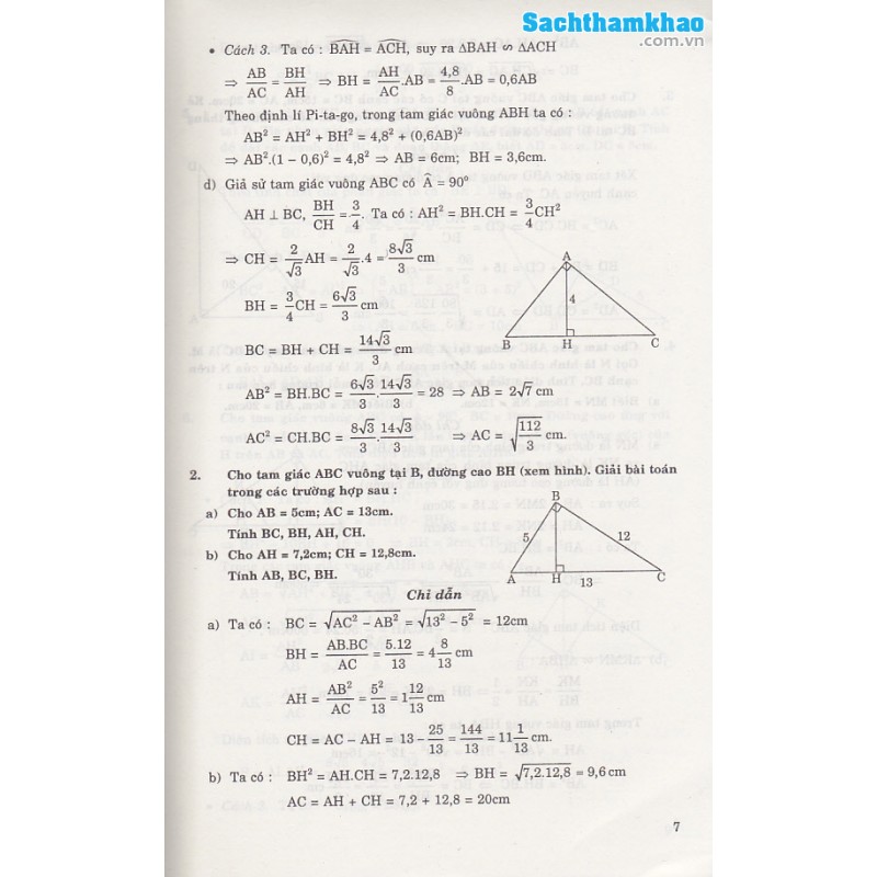 tổng hợp các bài toán phổ dụng hình học