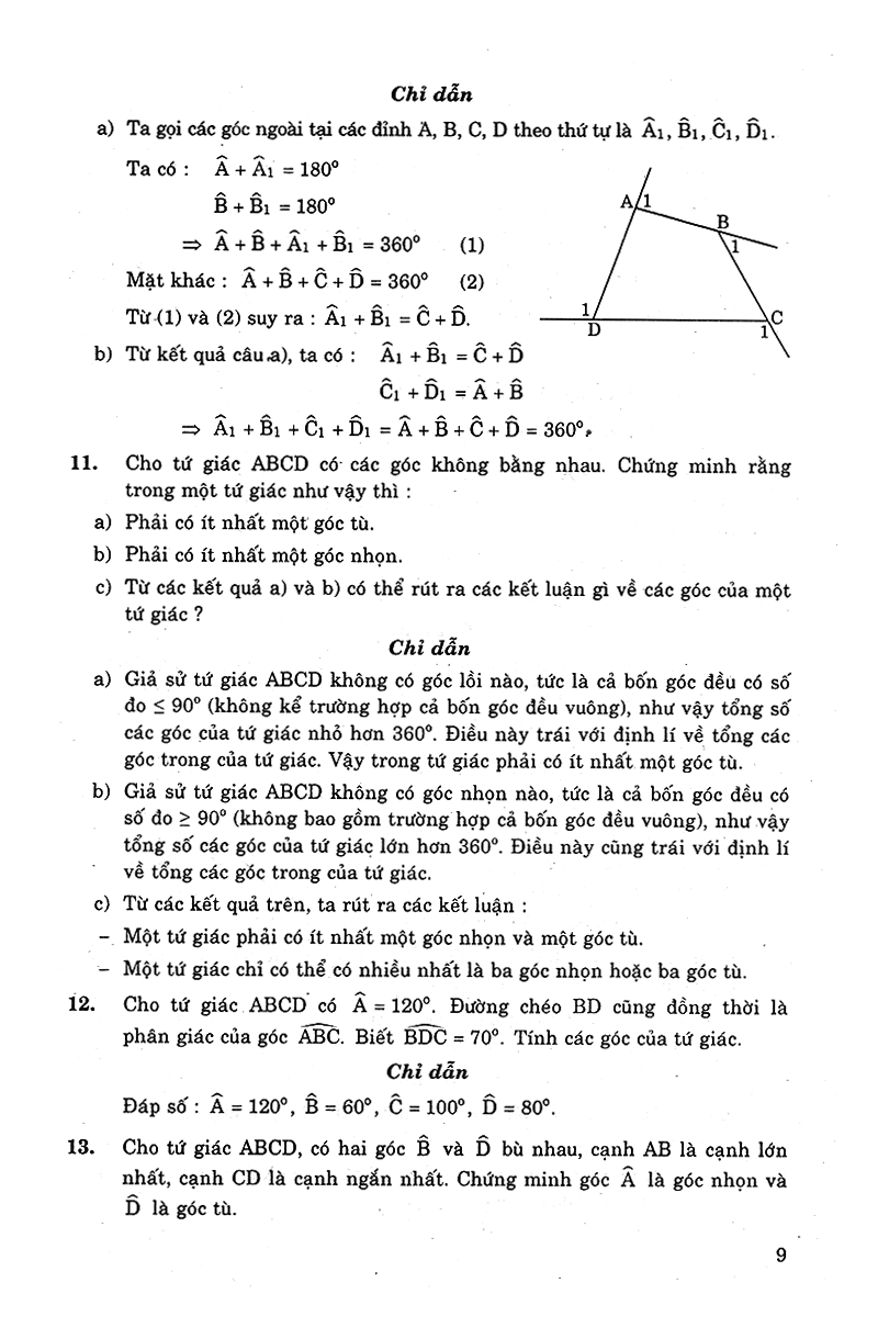 tổng hợp các bài toán phổ dụng hình học 8