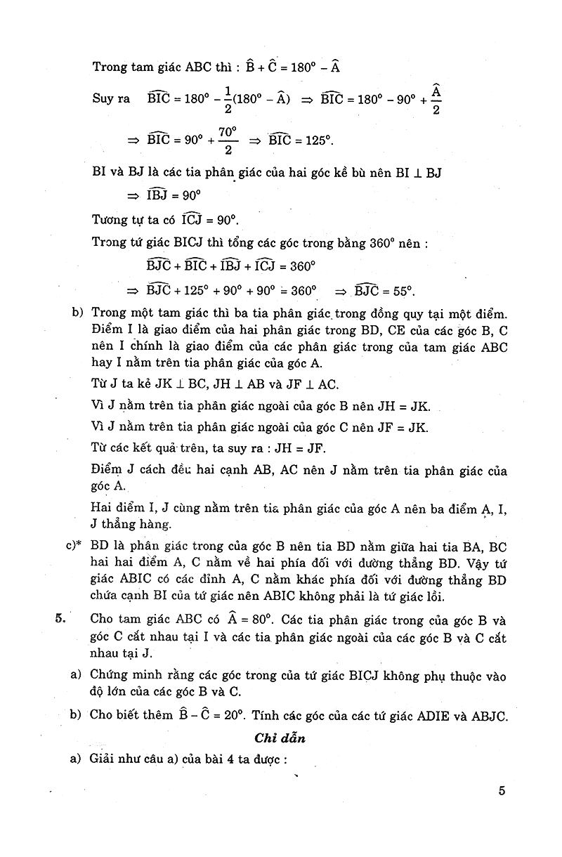 tổng hợp các bài toán phổ dụng hình học 8