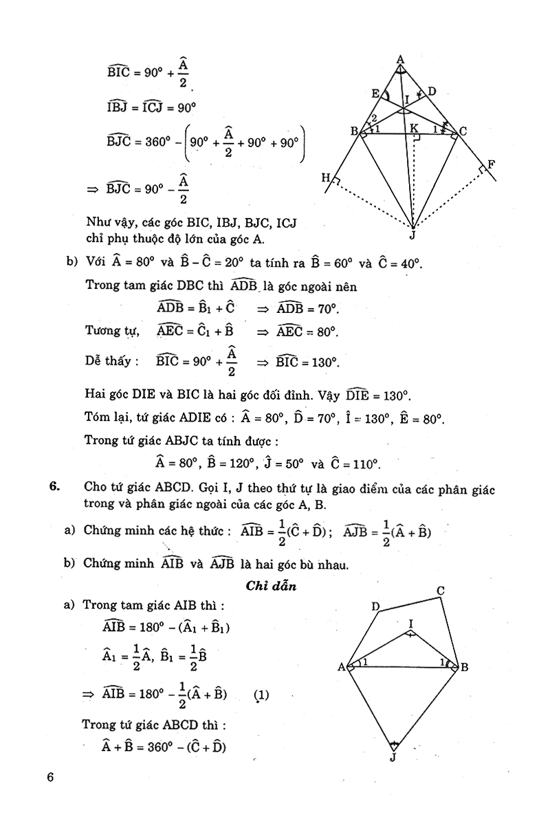 tổng hợp các bài toán phổ dụng hình học 8