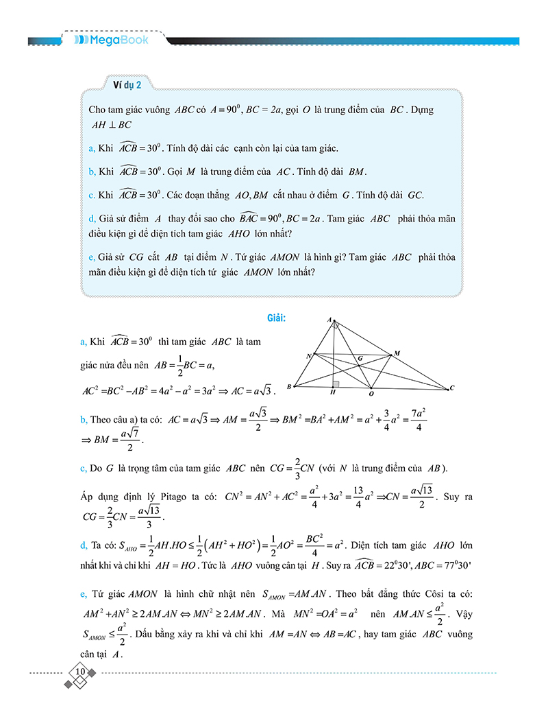 tổng hợp chuyên đề trọng tâm thi vào 10 chuyên và học sinh giỏi - hình học 9