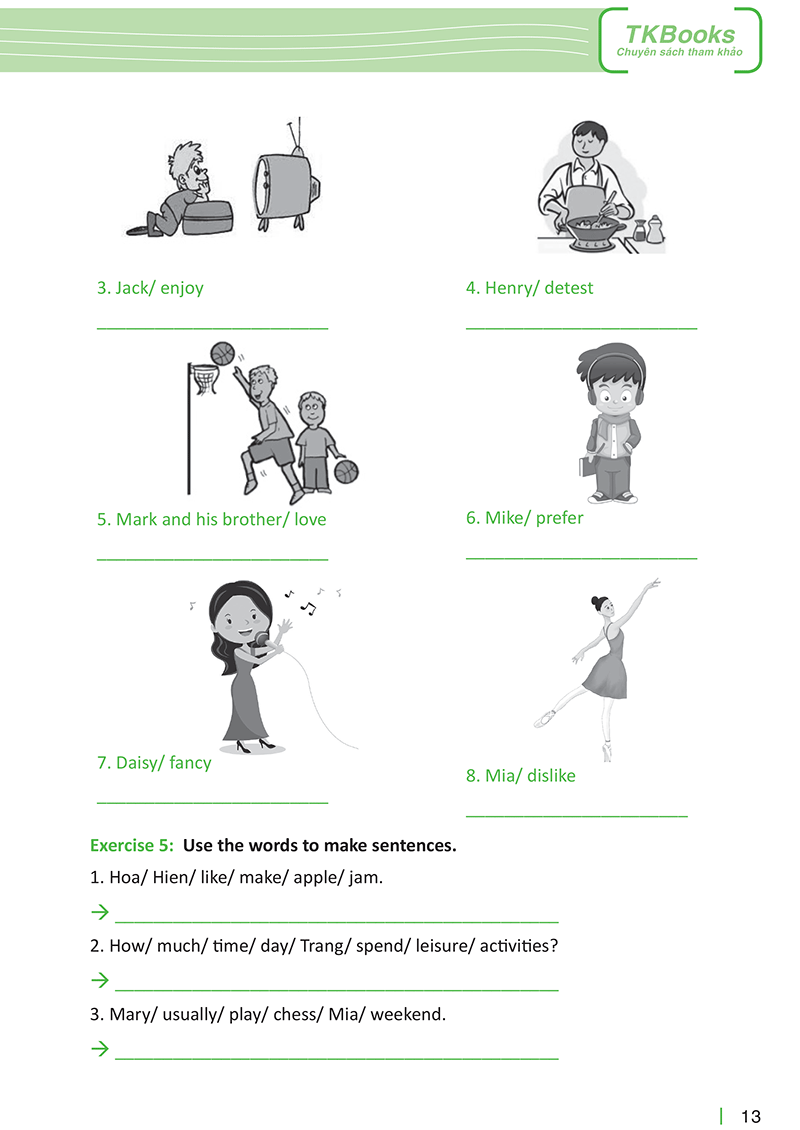 tổng hợp kiến thức và bài tập tiếng anh lớp 8