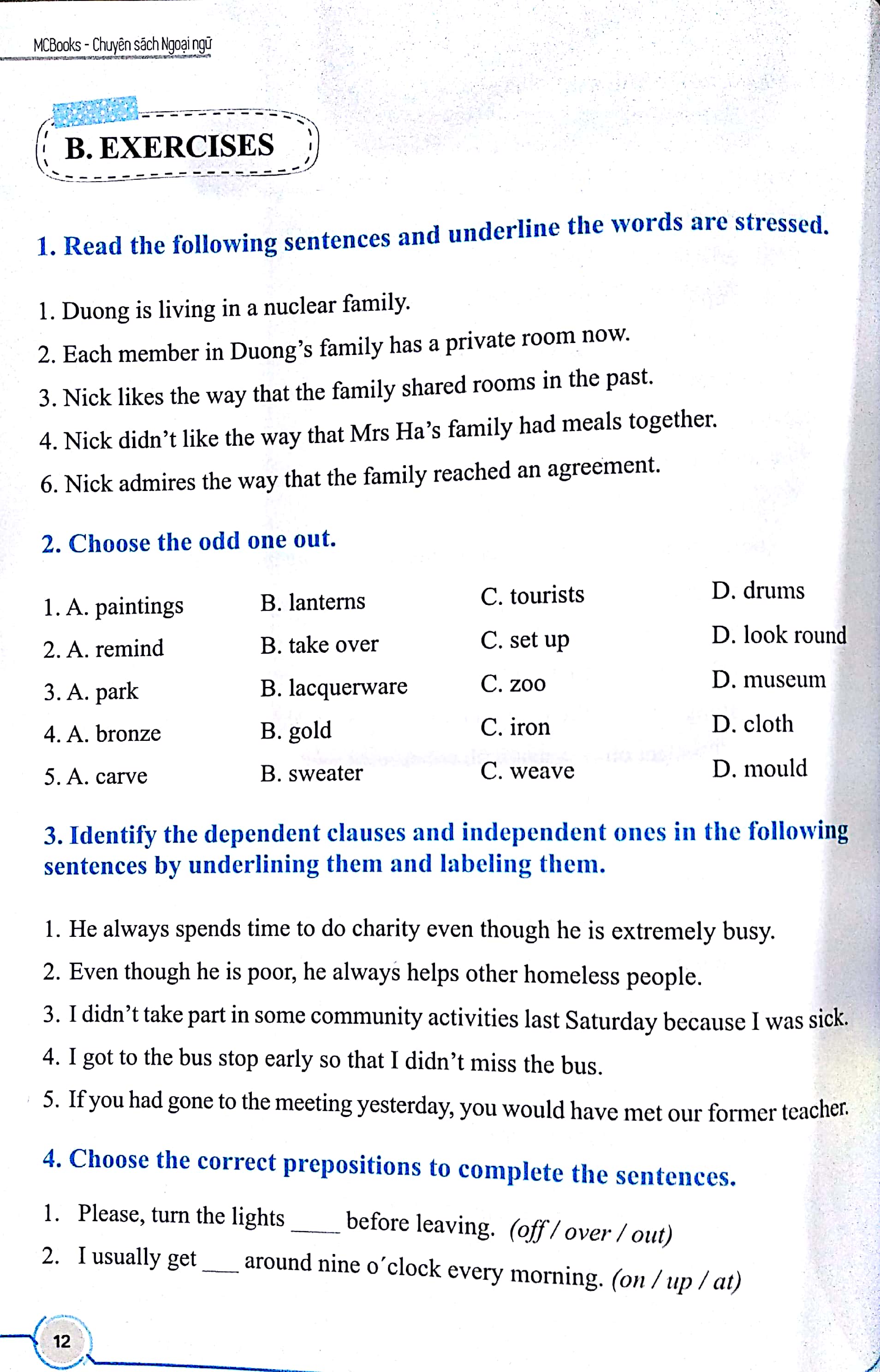 tổng hợp ngữ pháp và bài tập tiếng anh - lớp 9