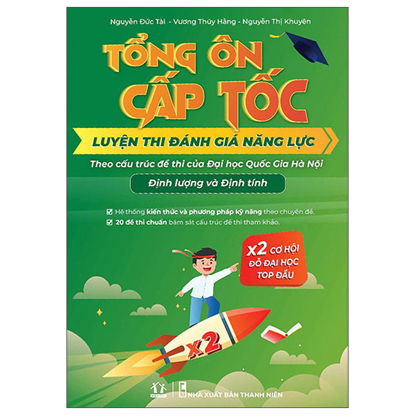 tổng ôn cấp tốc - luyện thi đánh giá năng lực theo cấu trúc đề thi đại học quốc gia hà nội - khoa học