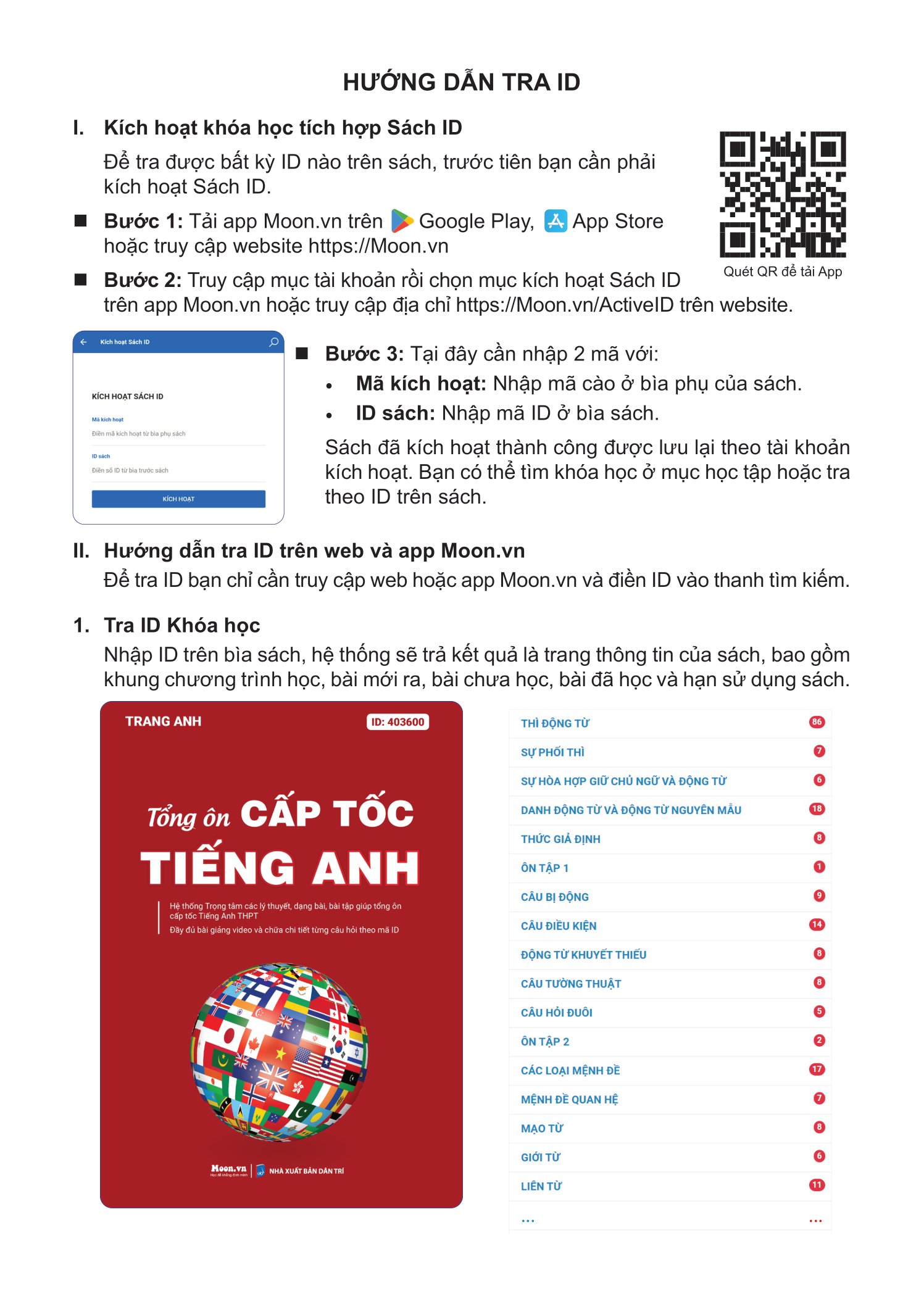 tổng ôn cấp tốc tiếng anh