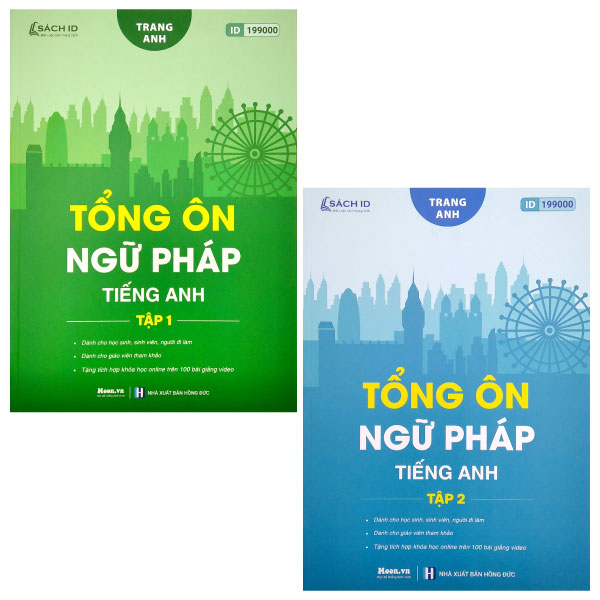 Tong On Ngu Phap Tieng Anh Tap 1 + Tap 2 (Bo 2 Tap)
