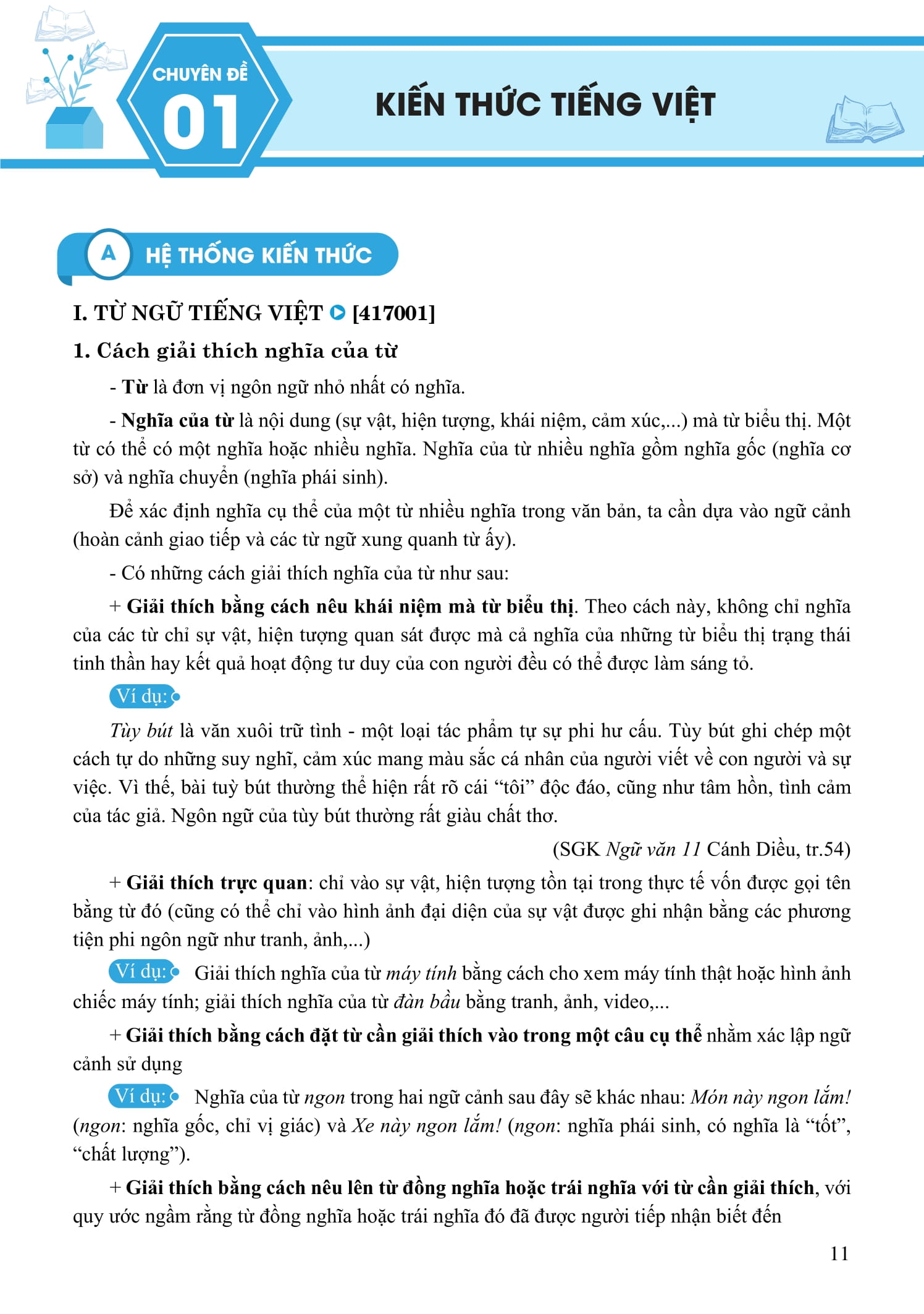 tổng ôn ngữ văn - tập 1