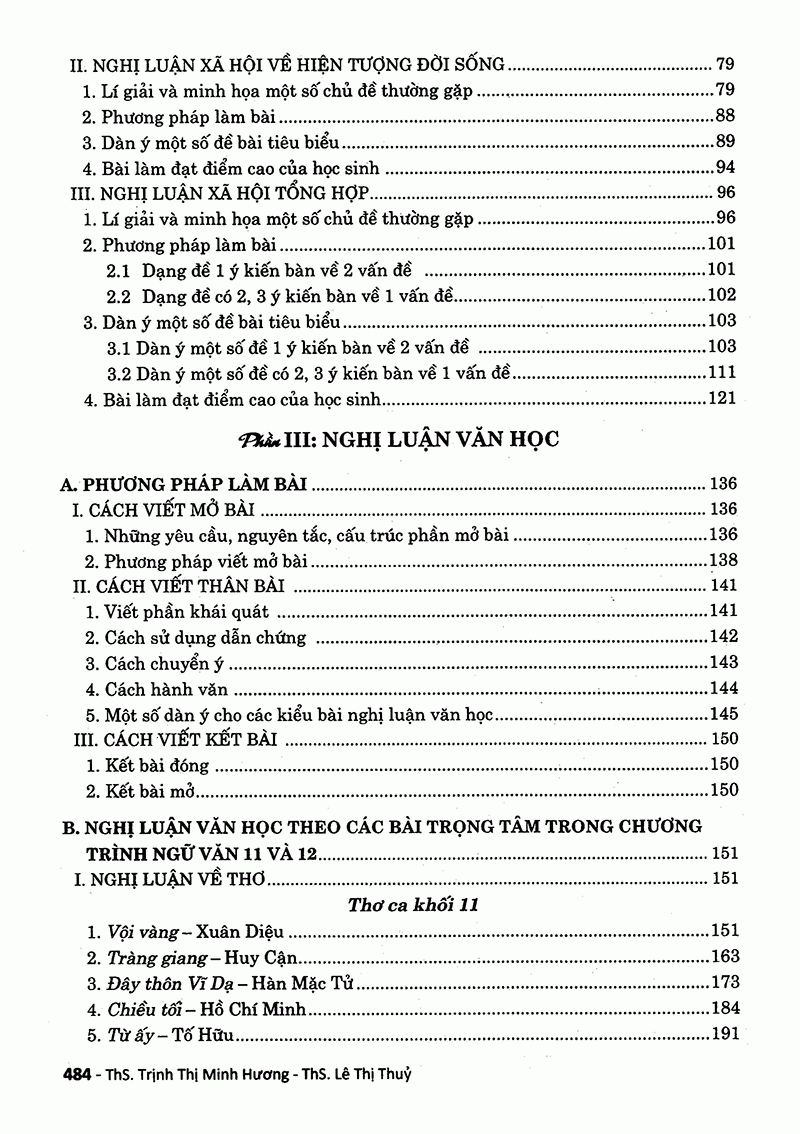 tổng ôn tập môn ngữ văn - ôn thi thpt quốc gia