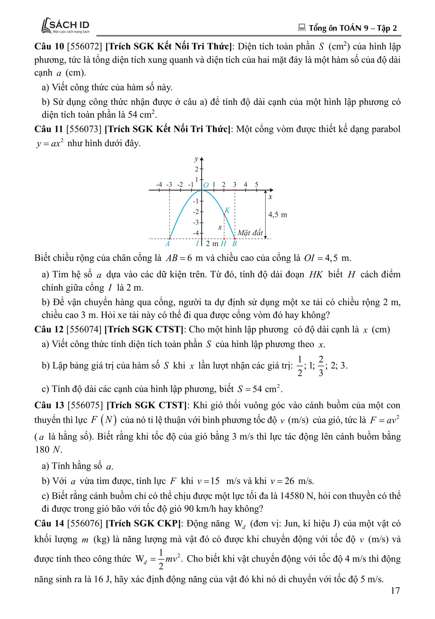 tổng ôn toán 9 - tập 2