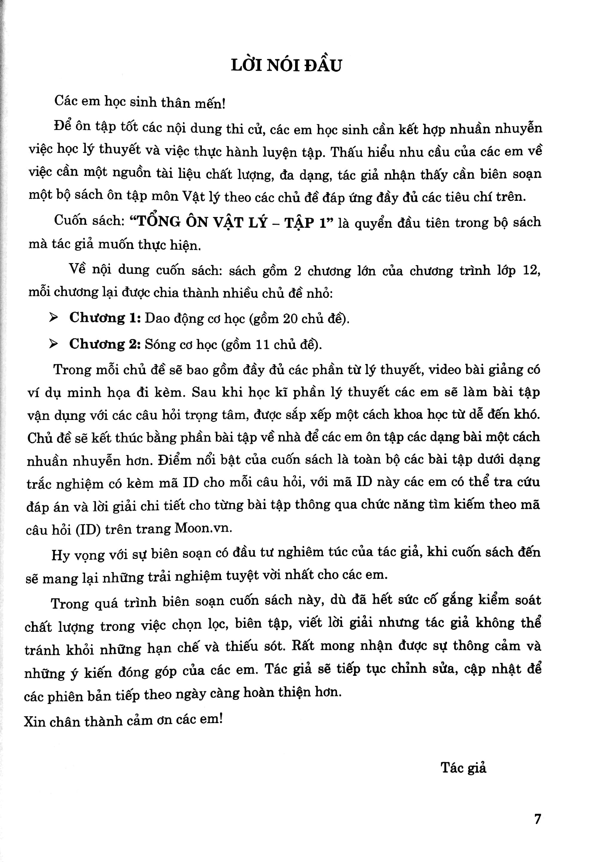 tổng ôn vật lý tập 1