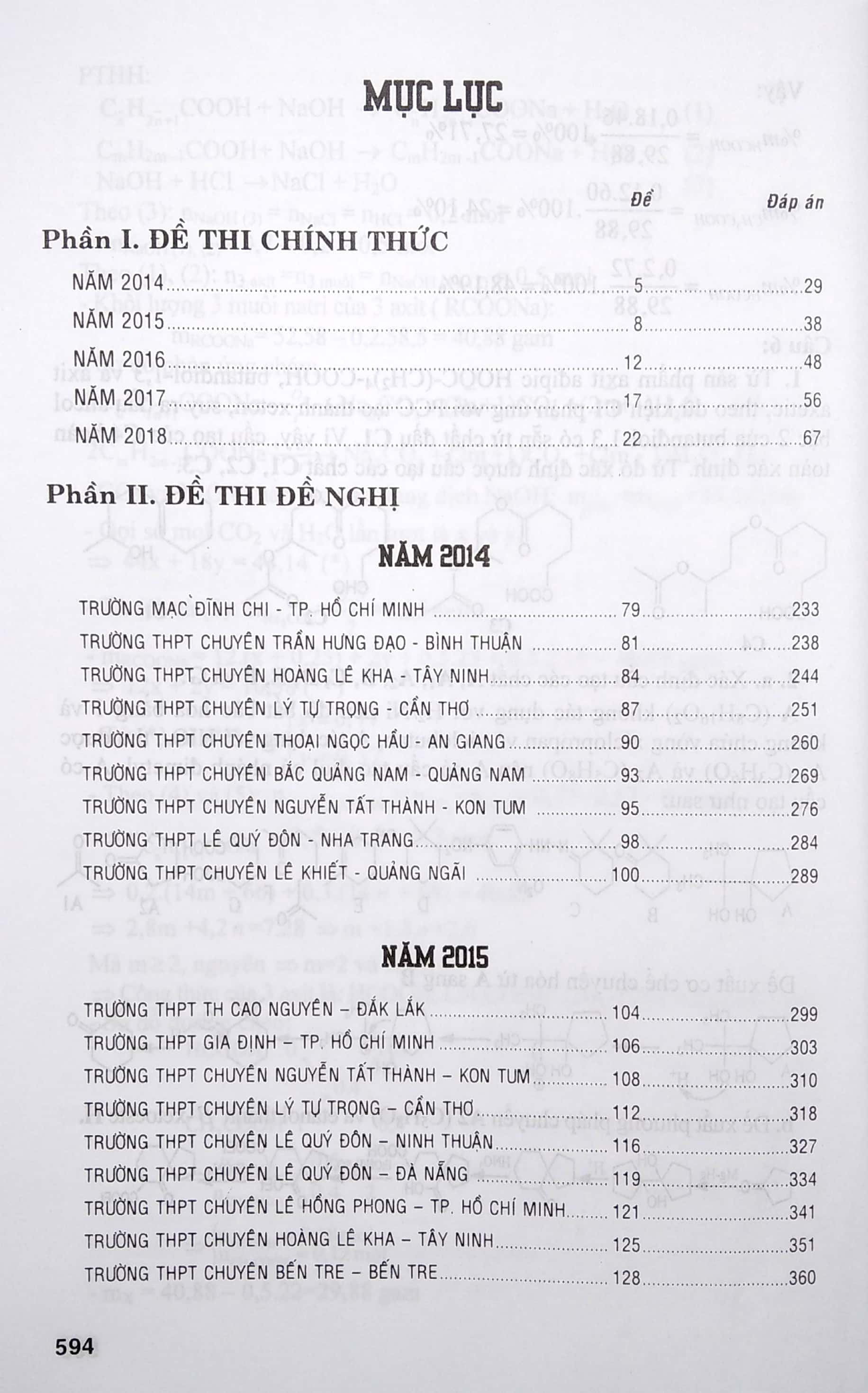 tổng tập đề thi olympic 30 tháng 4 môn hoá học lớp 11 (từ 2014 đến 2018)