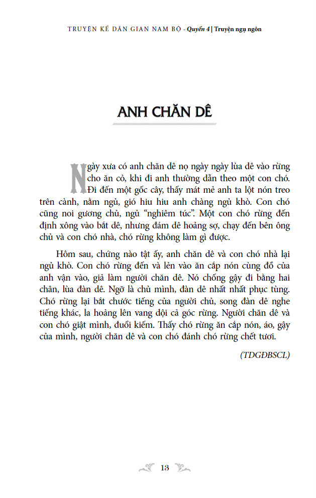 tổng tập văn học dân gian nam bộ - tập 1 - quyển 4: truyện kể dân gian nam bộ