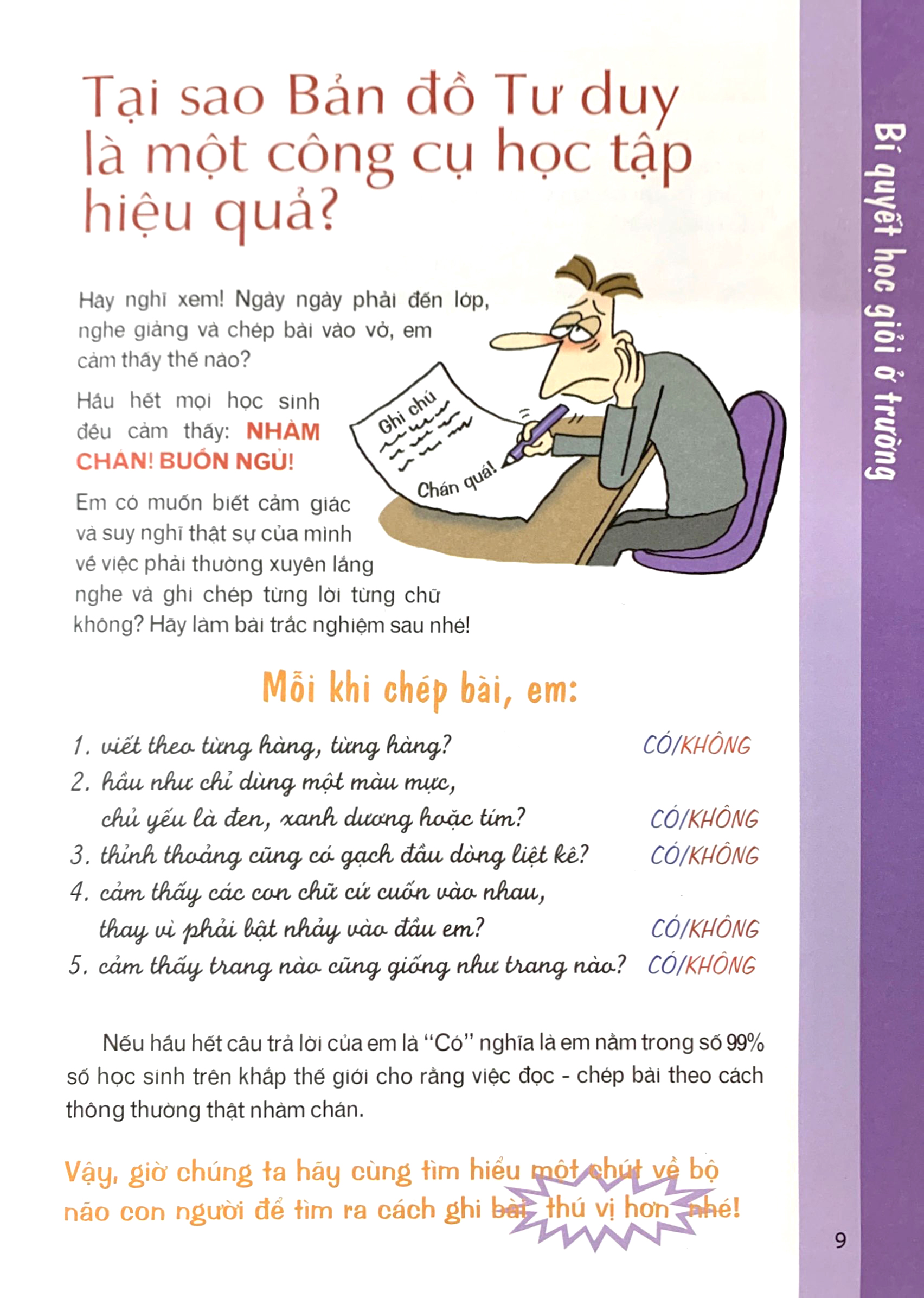 tony buzan - bí quyết học giỏi ở trường (tái bản)
