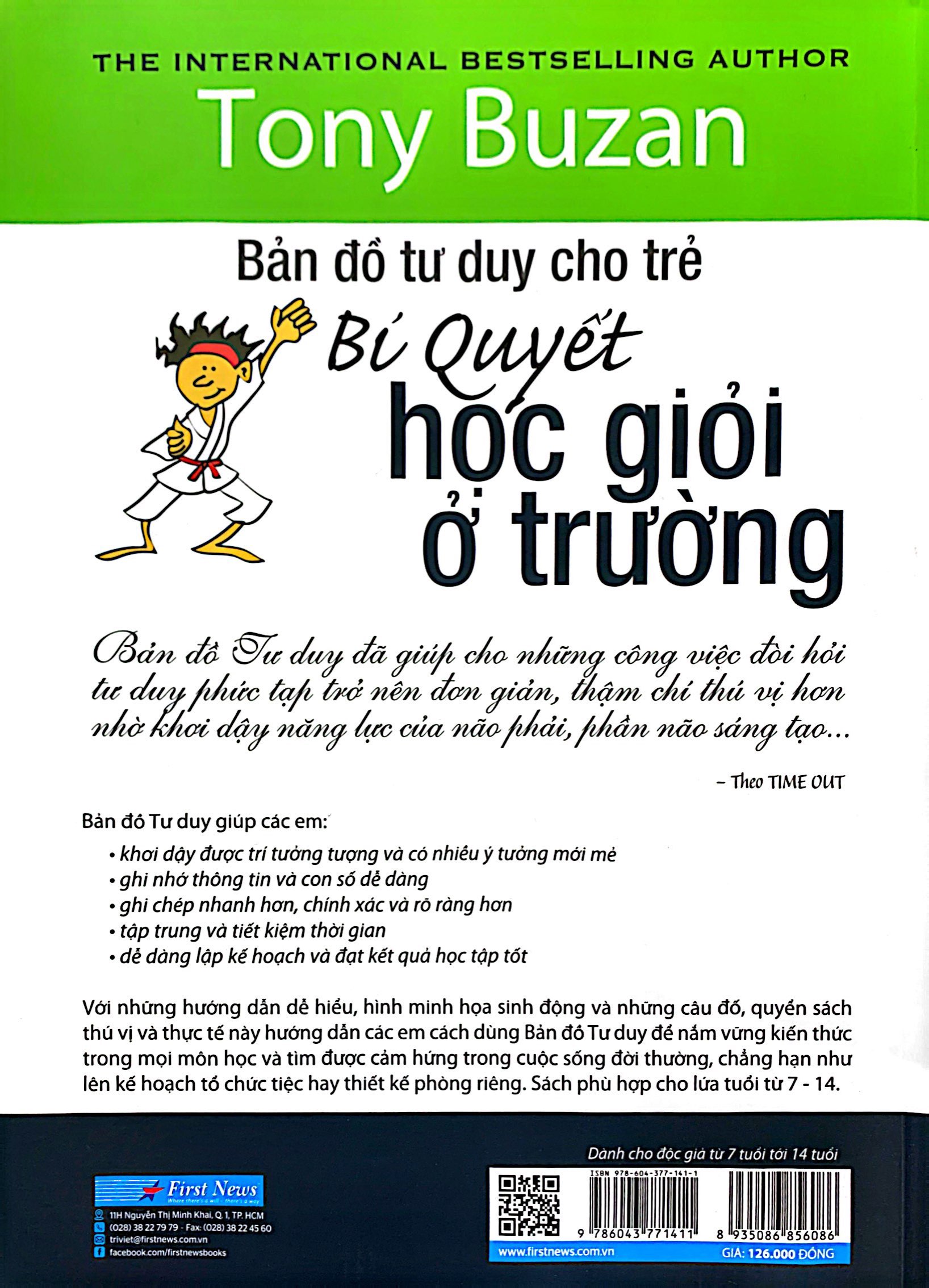 tony buzan - bí quyết học giỏi ở trường (tái bản)