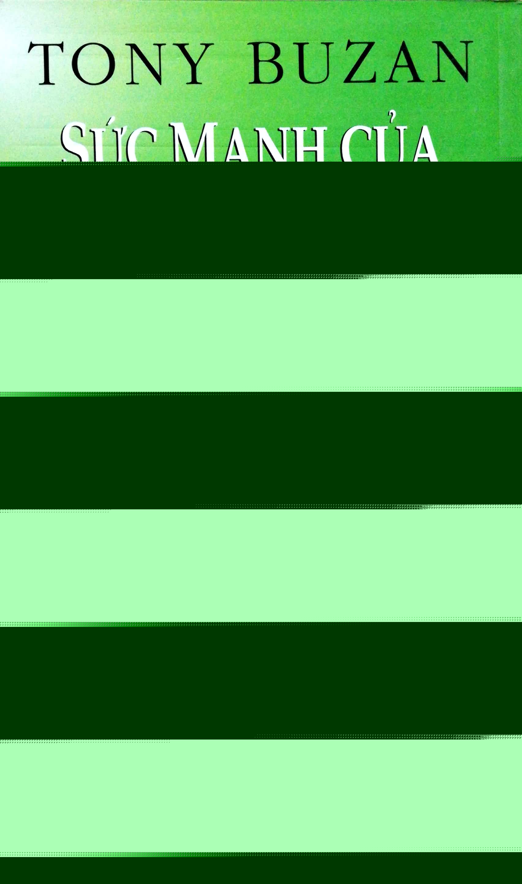 tony buzan - sức mạnh của trí tuệ sáng tạo