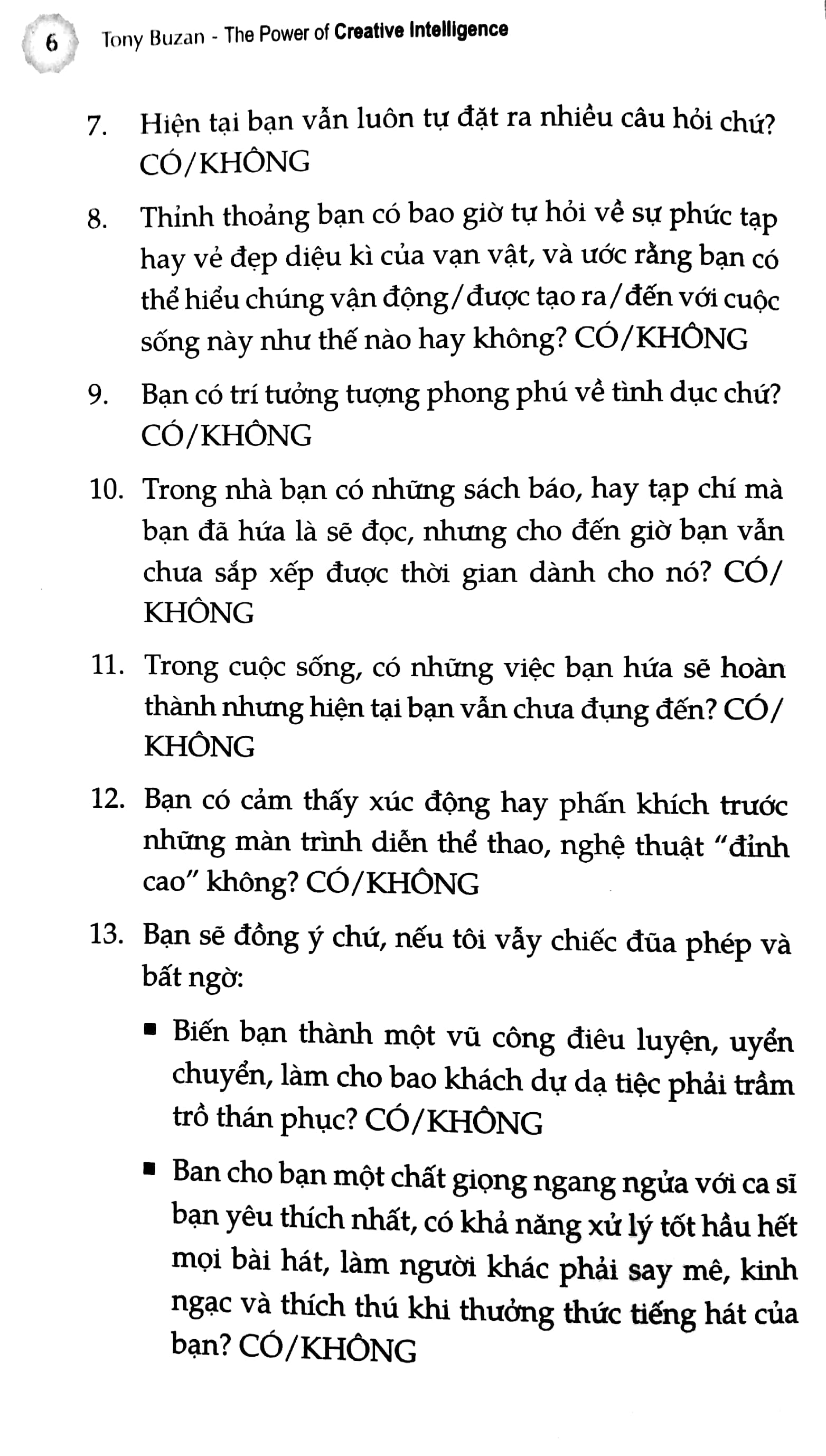 tony buzan - sức mạnh của trí tuệ sáng tạo