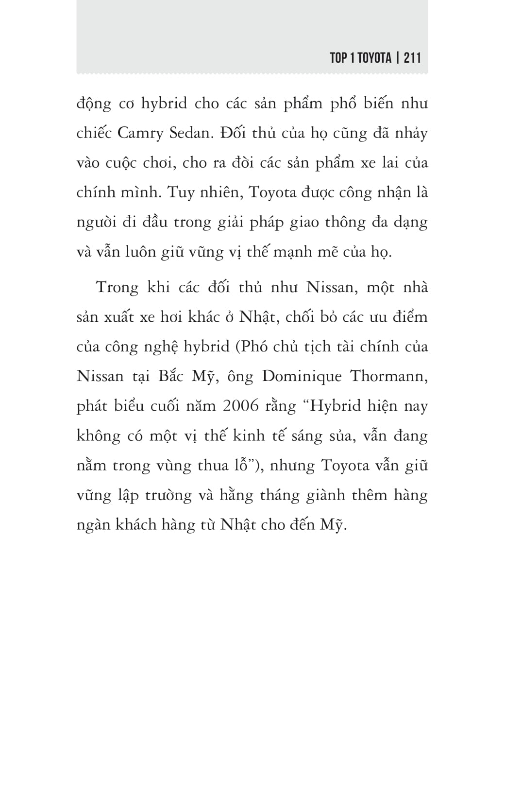 top 1 toyota - những bài học về nghệ thuật lãnh đạo từ công ty sản xuất ô tô lớn nhất thế giới