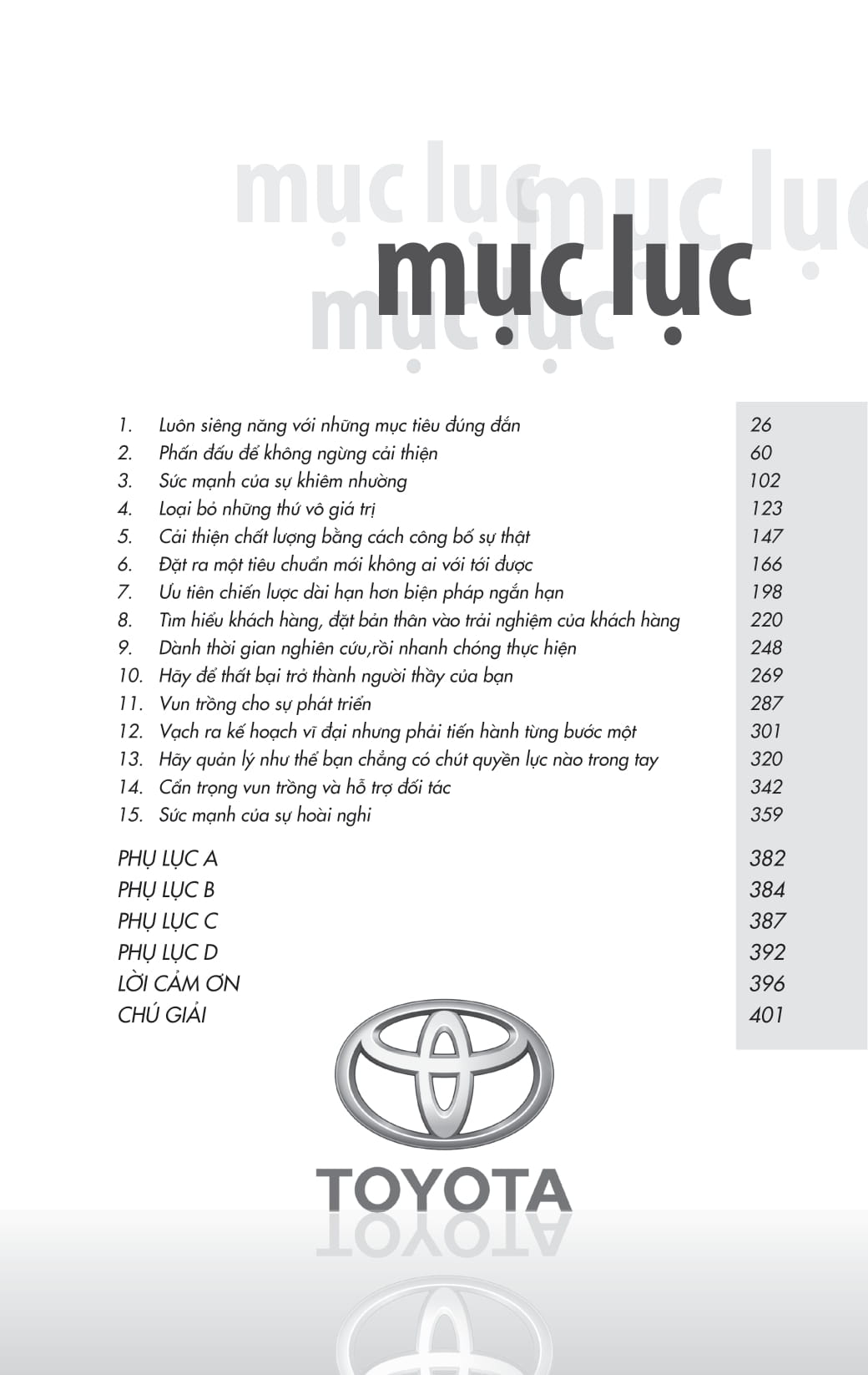 top 1 toyota - những bài học về nghệ thuật lãnh đạo từ công ty sản xuất ô tô lớn nhất thế giới