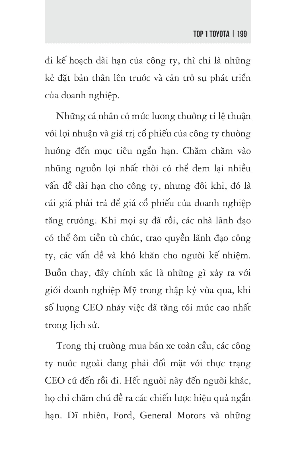 top 1 toyota - những bài học về nghệ thuật lãnh đạo từ công ty sản xuất ô tô lớn nhất thế giới