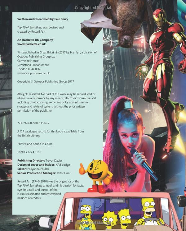 top 10 of everything 2018