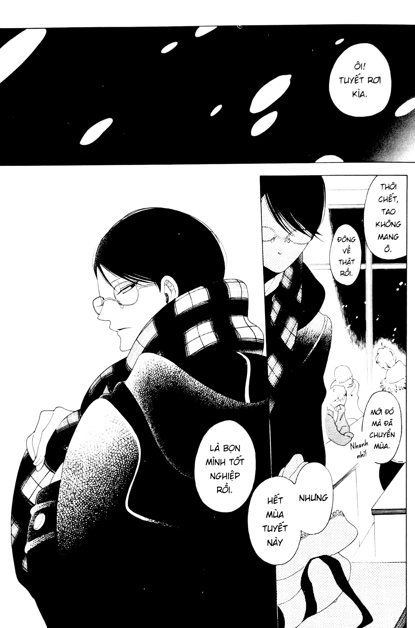 tốt nghiệp - mùa đông - tặng kèm 2 bookmark + 1 postcard hai mặt