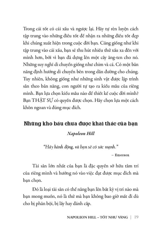 tốt như vàng - bí quyết làm giàu và sống hạnh phúc