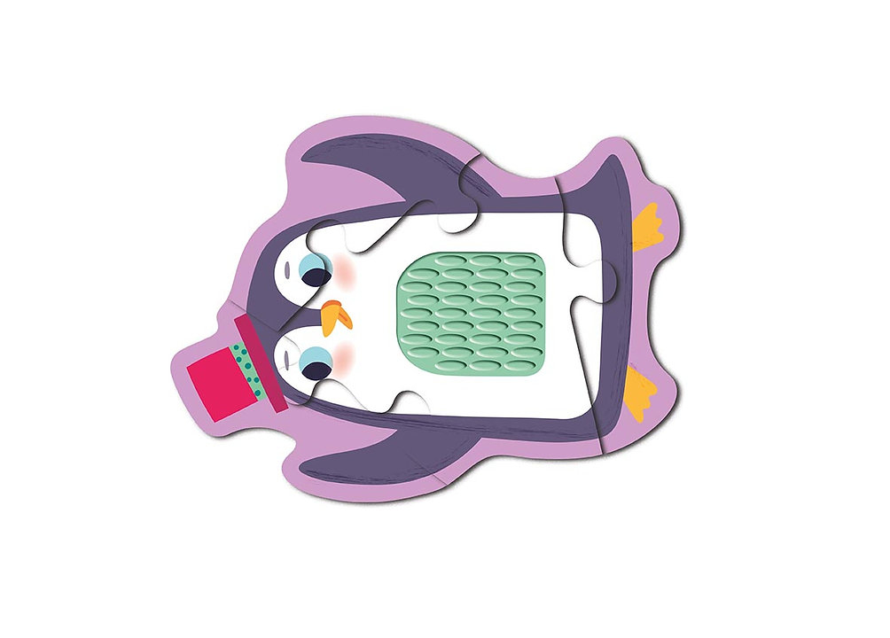 touch and feel - christmas jigsaw puzzles