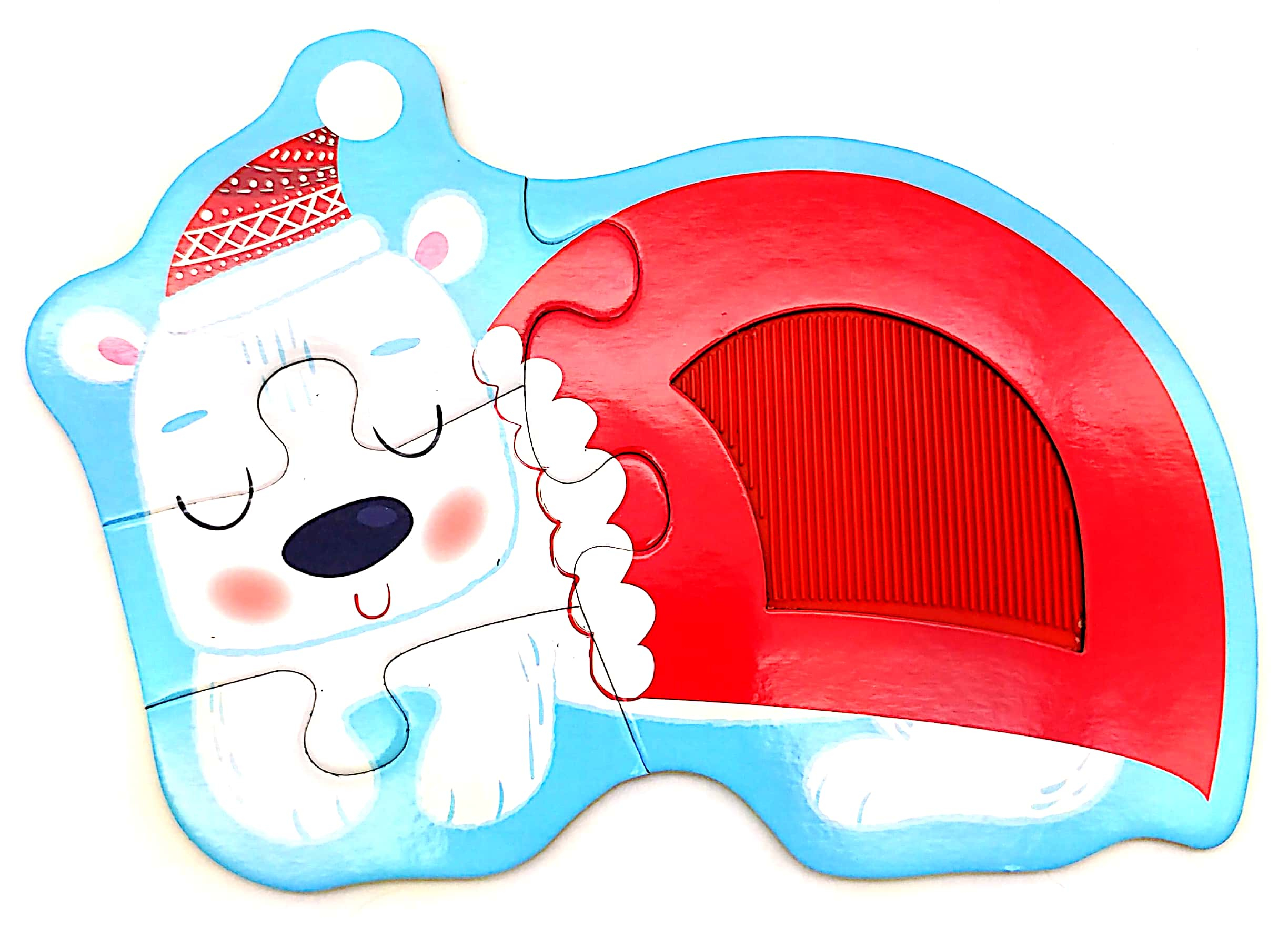 touch and feel - christmas jigsaw puzzles