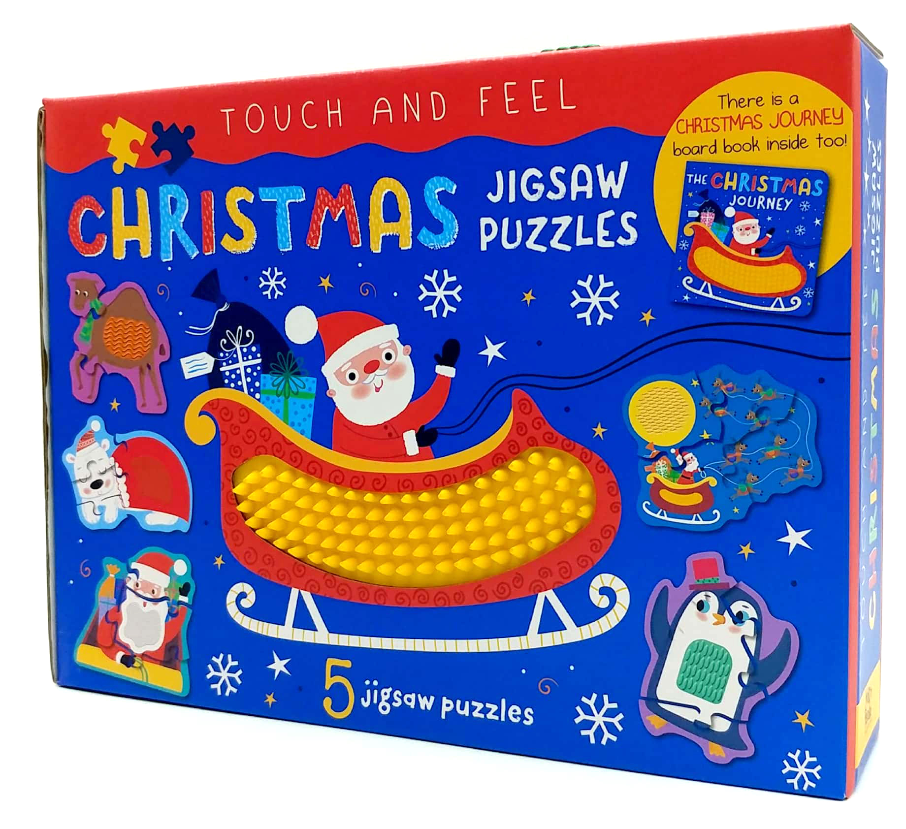 touch and feel - christmas jigsaw puzzles