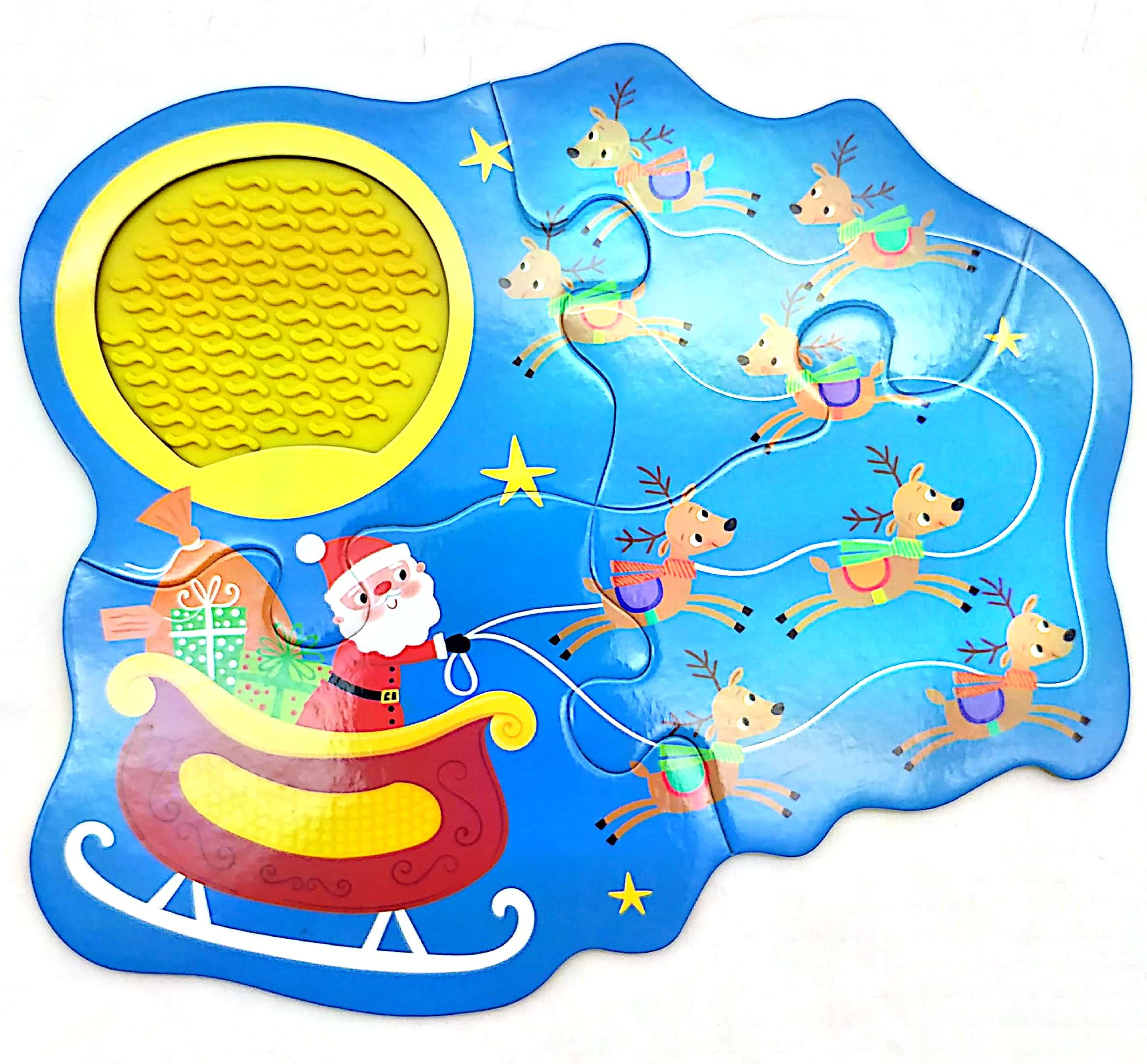 touch and feel - christmas jigsaw puzzles