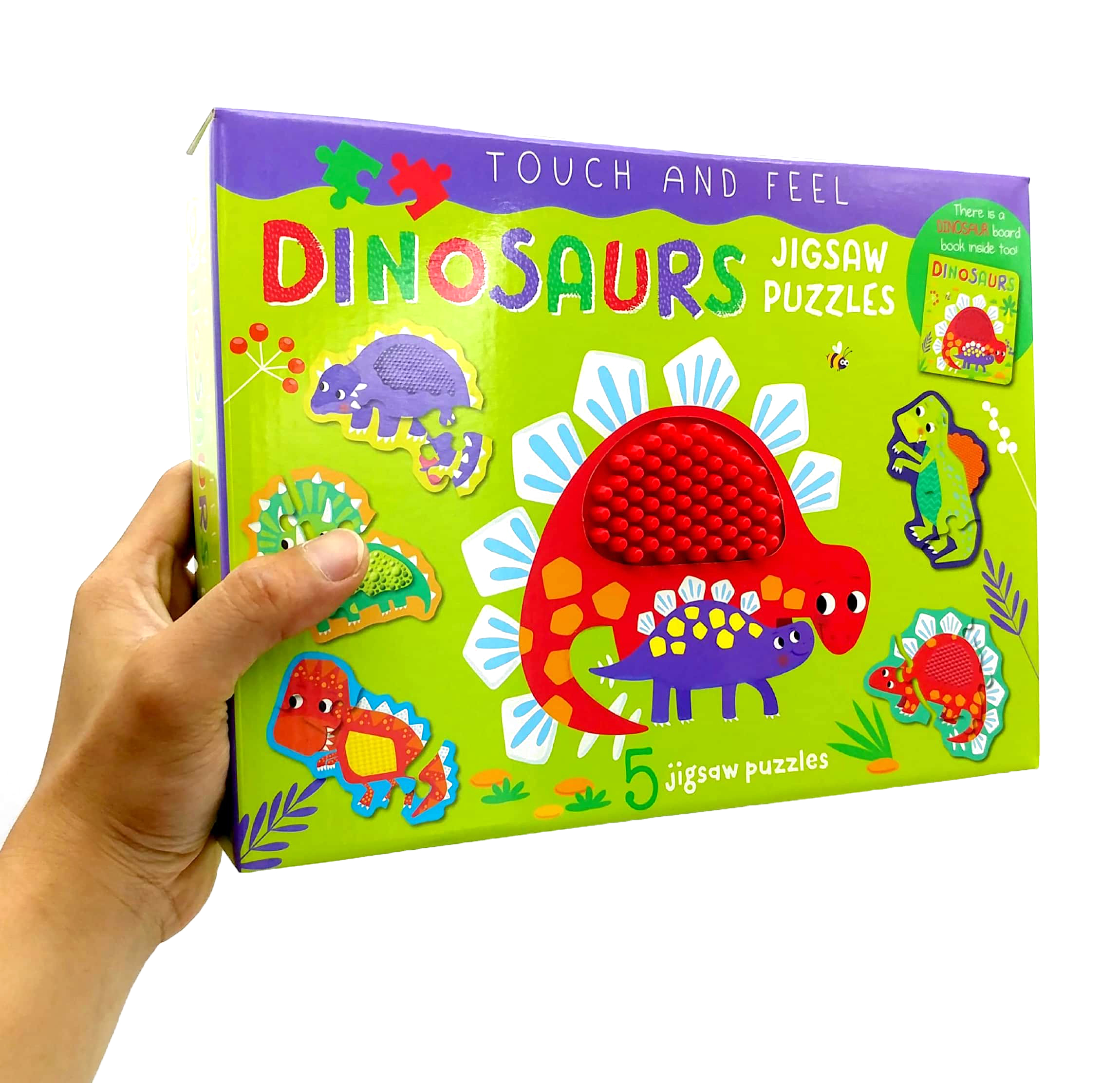 touch and feel - dinosaurs jigsaw puzzles