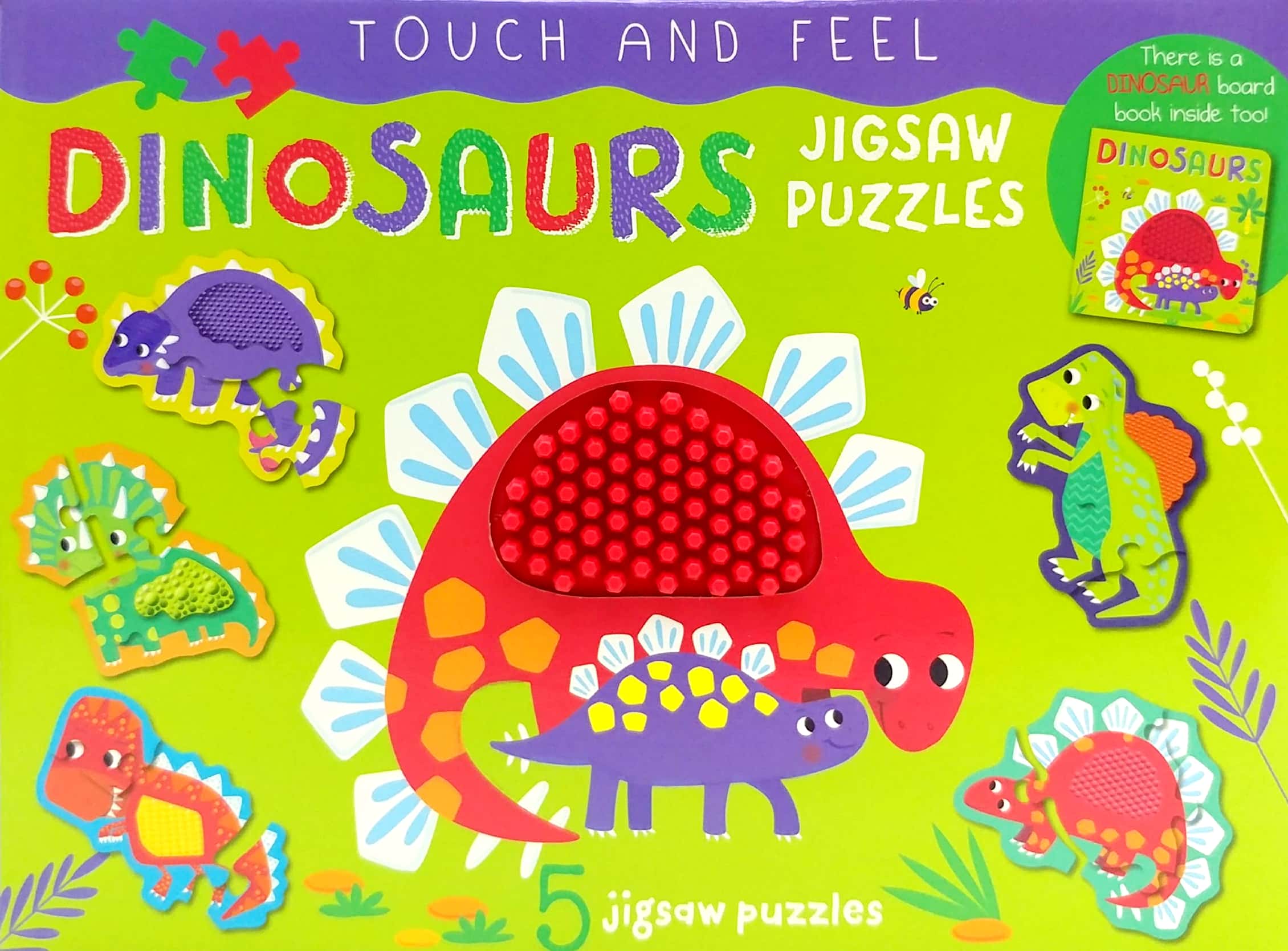 touch and feel - dinosaurs jigsaw puzzles