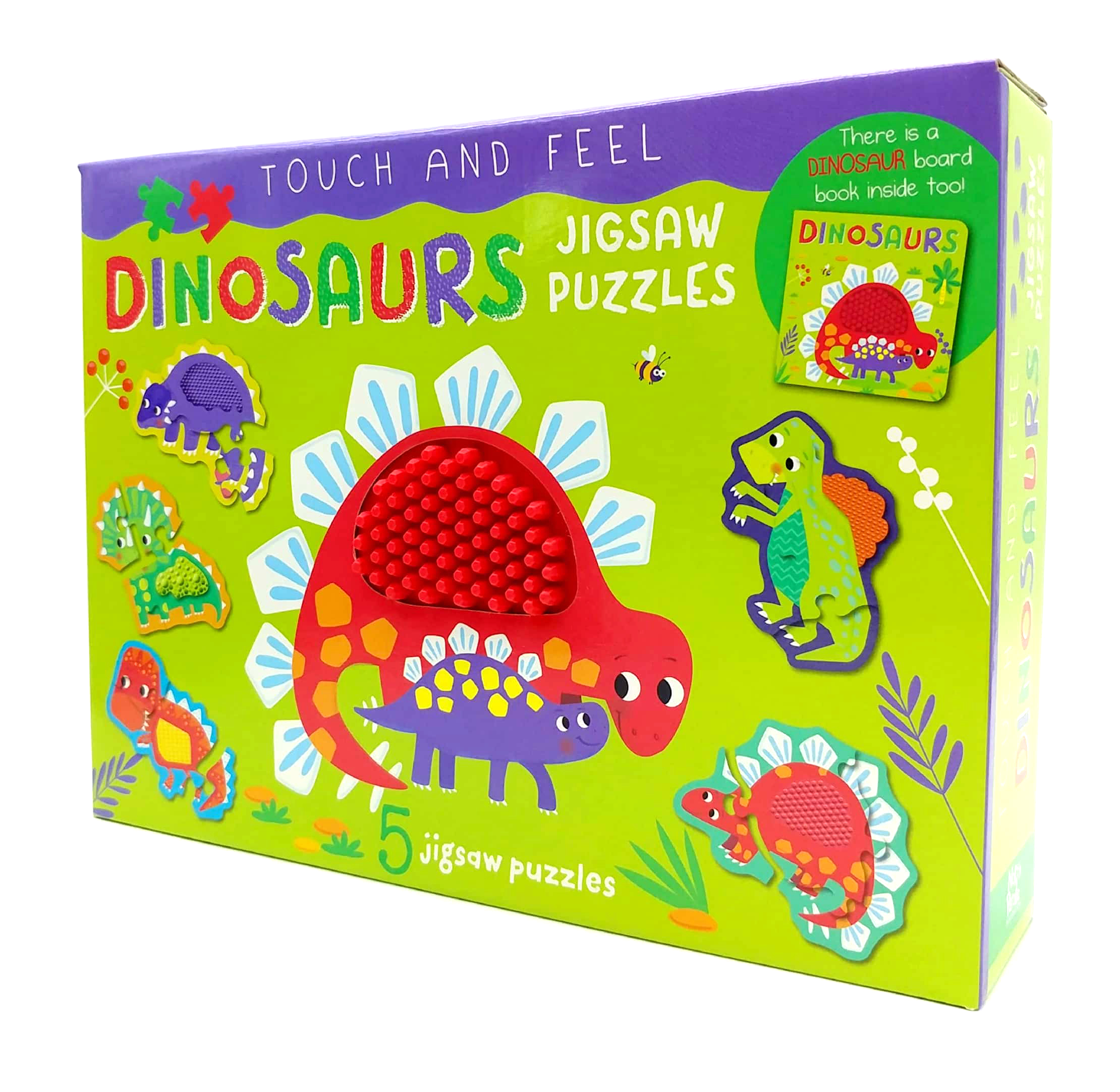 touch and feel - dinosaurs jigsaw puzzles