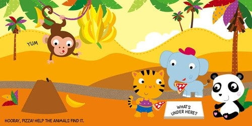 touch, explore and learn animals book