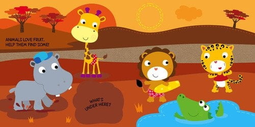 touch, explore and learn animals book