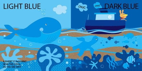 touch, explore and learn colors