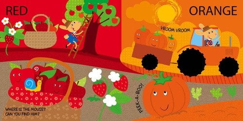 touch, explore and learn colors