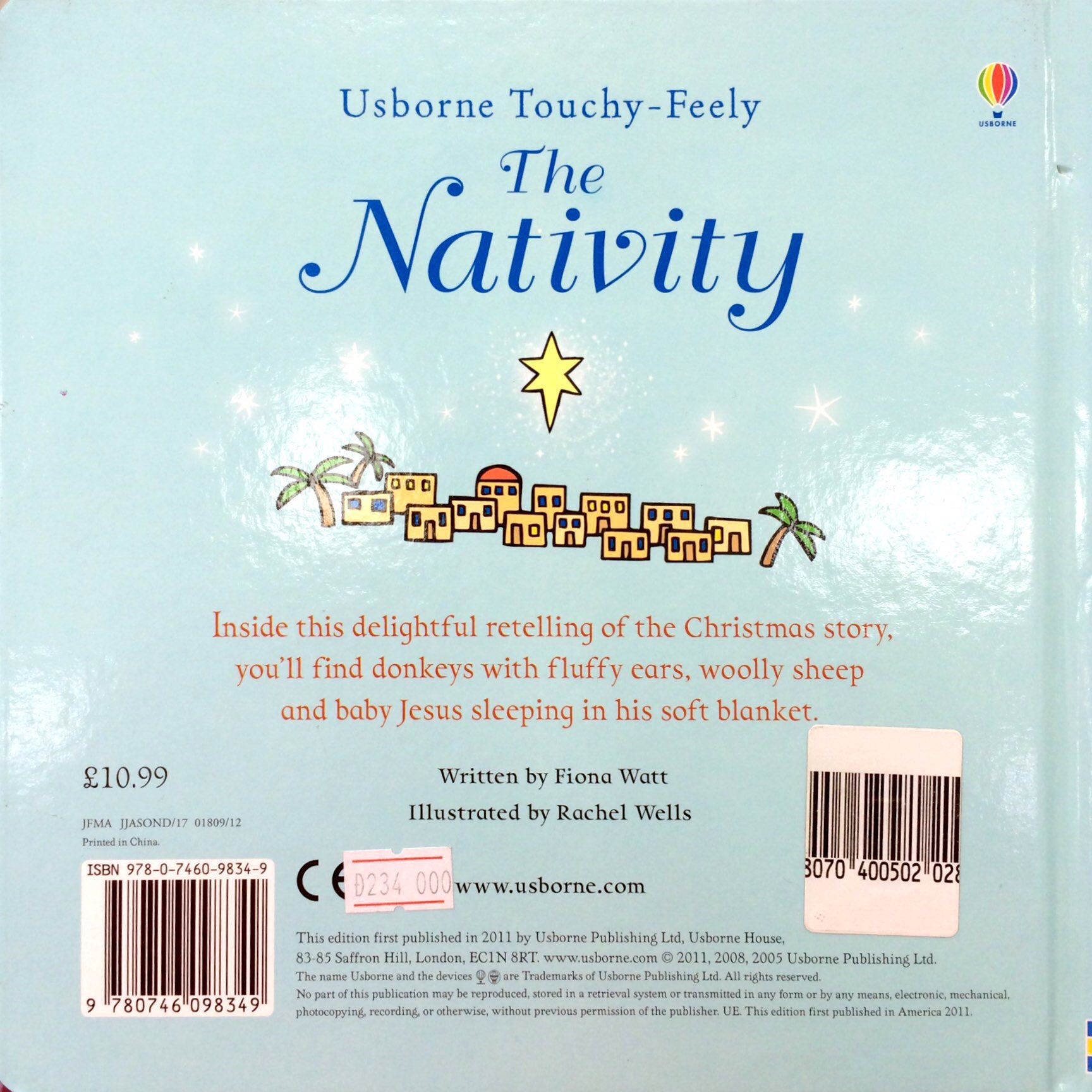 touchy-feely the nativity (board book)