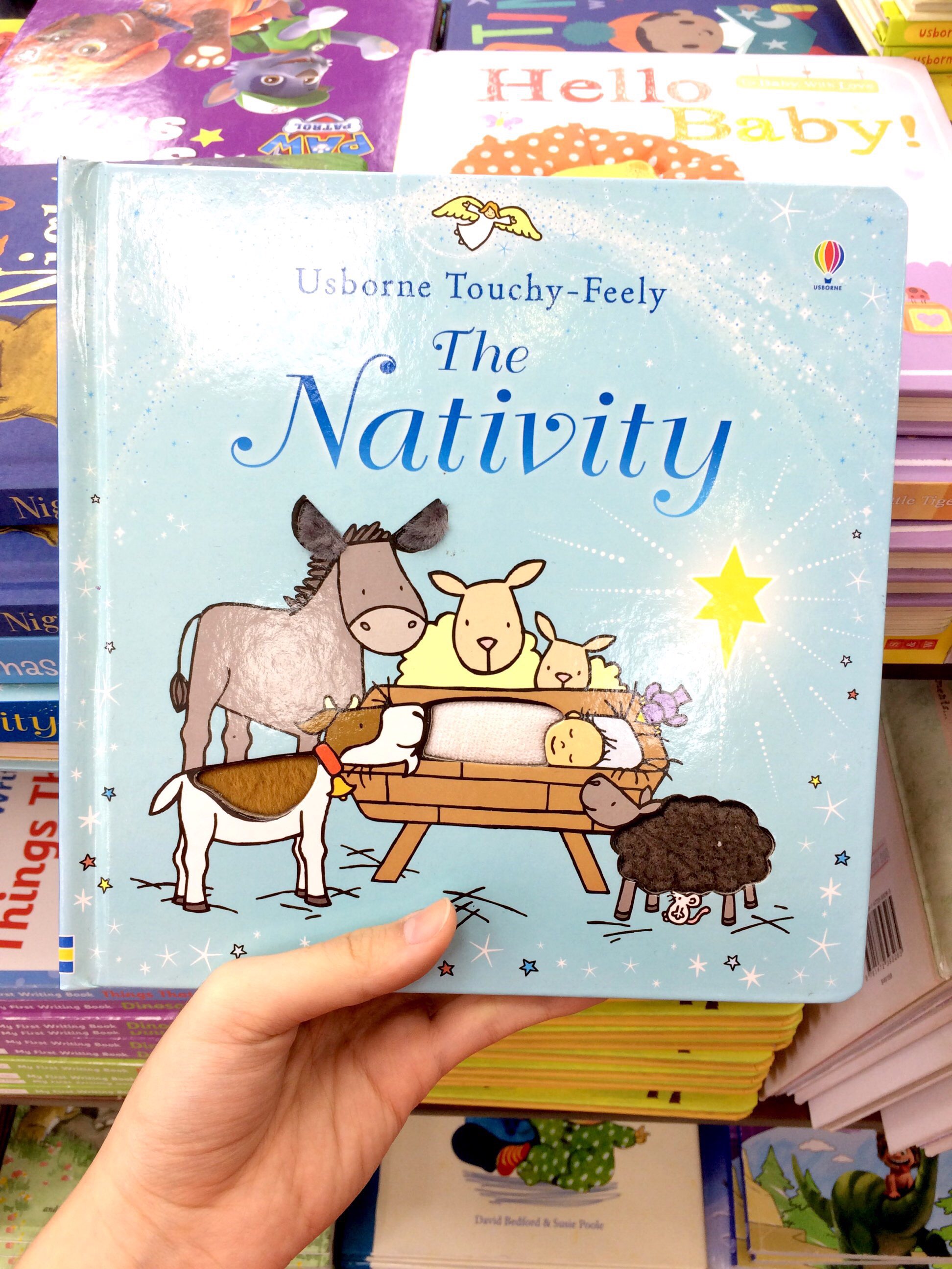 touchy-feely the nativity (board book)