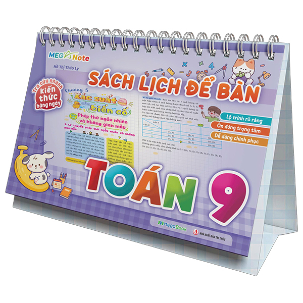 Tra Cứu Nhanh Kiến Thức Hàng Ngày - Sách Lịch Để Bàn Toán 1+2