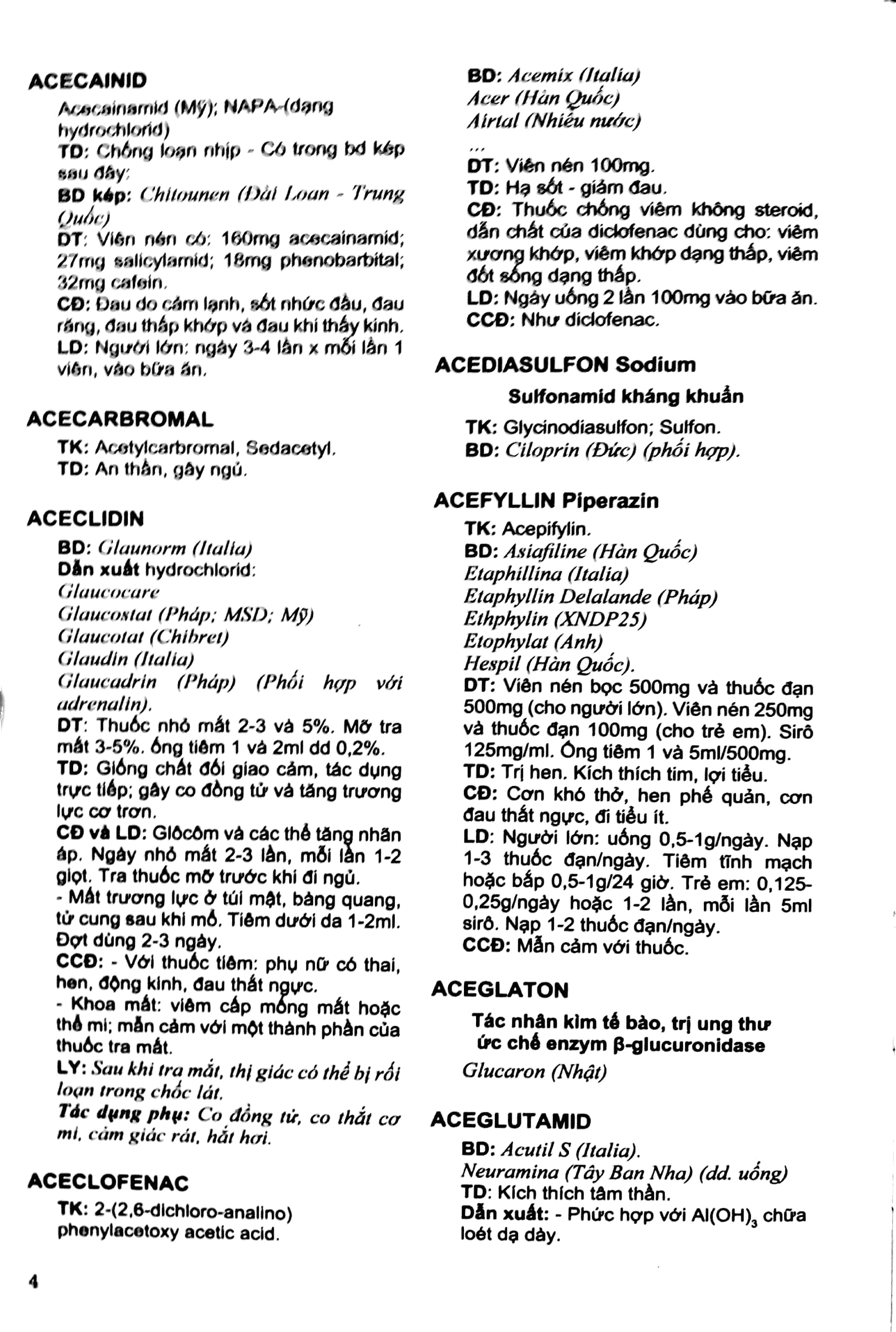 tra cứu thuốc thông dụng & biệt dược - 100.000 tên thuốc và biệt dược