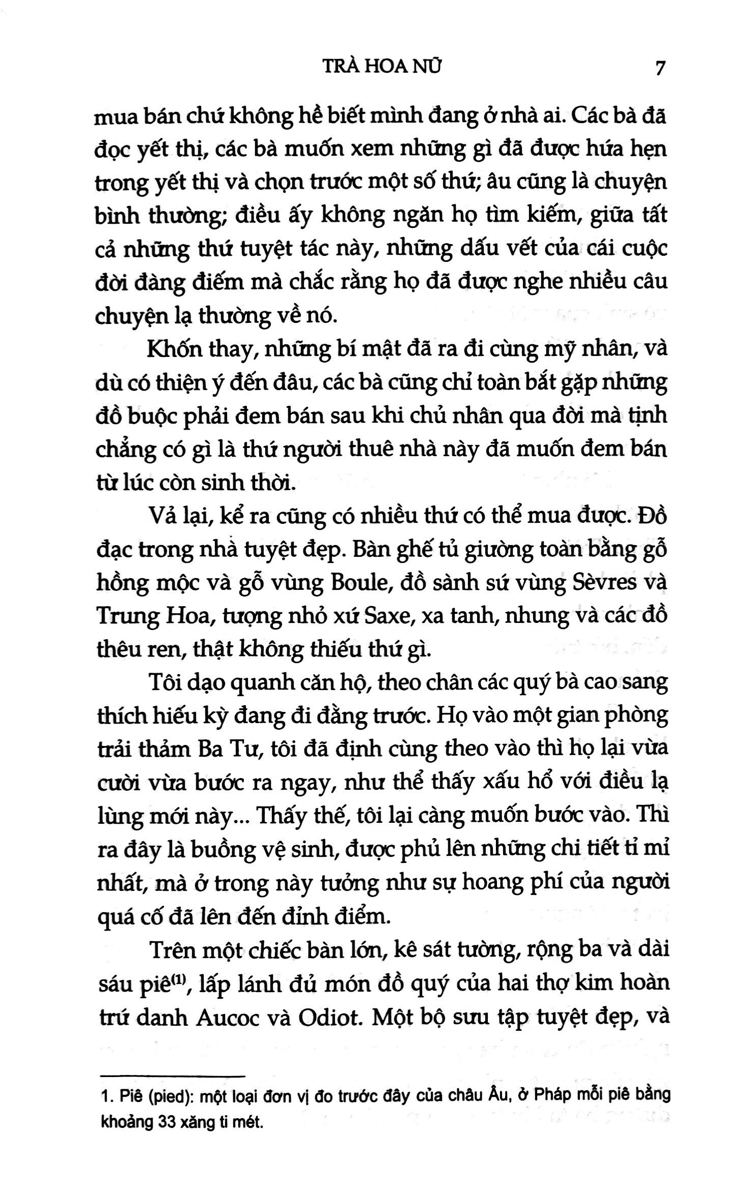 trà hoa nữ (tái bản 2019)