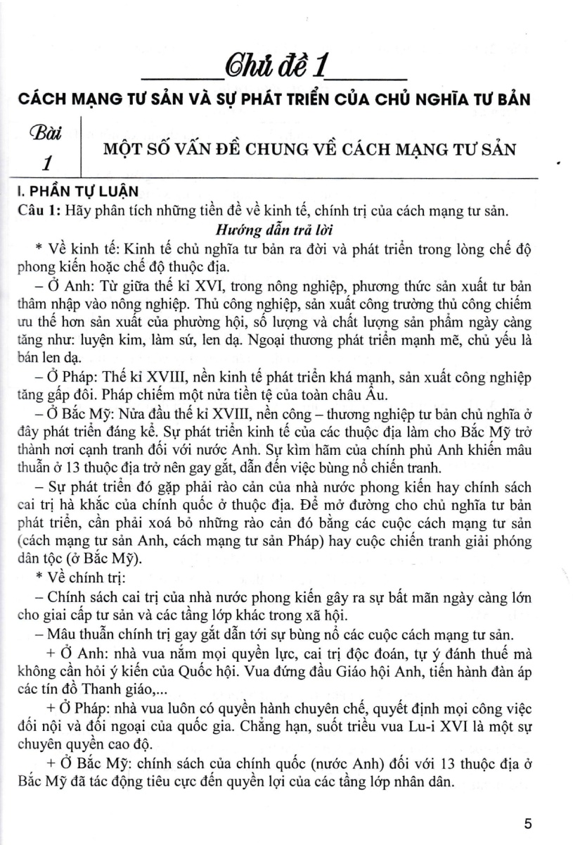 trả lời câu hỏi lịch sử 11 - tự luận và trắc nghiệm (dùng chung cho các bộ sgk hiện hành)